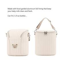 Sac isotherme portable pour le stockage du lait maternel, sac isotherme pour le lait maternel, sac de rangement pour tire-lait, sac de maman - Multicolore - Voir 3