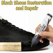 White Shoe Whitening & Blackening Pen; Shoe Upper & Edge Repair & Refurbishment; Scratch Coverage. - Solid State - View 5