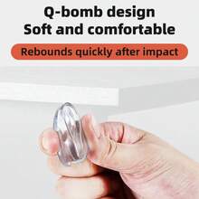 Silicone Corner Protector For Babies, Childproof Strip, Electrical Shock Protection Cover For Sockets, Impact-Resistant Adhesive. - Round Shape-32pcs - View 5