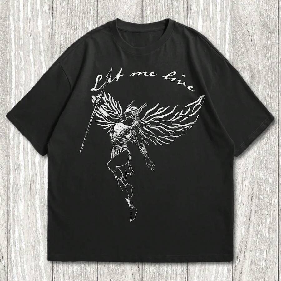 T-shirt Veronica, Claire Redfield Let Me Live Valkyrie, Maglietta 2027, Codice: Veronica Tee, Biohazard. - nero - Visualizzare 1