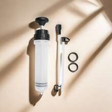 500CC Oil Suction Filler Fluid Transfer Hand Syringe Gun Pump Extractor Gearbox - A - View 7