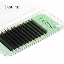 Lashine Camellia W-Shape Eyelashes, Fluffy & Voluminous, 3D 4D, 0.07mm, Mixed Style, Soft & Lightweight, Natural Look, Pre-Made Lash Fans - C - View 8