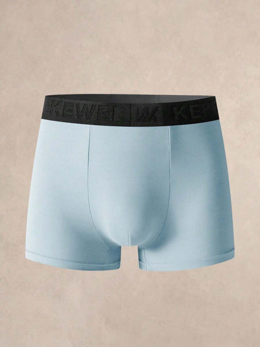 Set Of 7 Simple And Comfortable Boxer Briefs For Men - Beige - View 1
