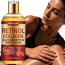 Retinol Collagen Body Oil, Fast-Absorbing Moisturizing Lifting Firming Body Oil, Suitable For Body, Abdomen, Face, Neck, Inner Thighs, Buttocks, Arms, Anti-Sagging - Hyaluronic Acid - View 9