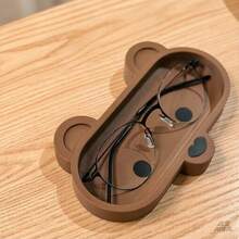 Bear Glasses Holder & Storage Box - Cute Bear-Shaped Plastic Glasses Holder, Desktop Organizer And Charming Decorative Gift - Perfect Accessory For Glasses Storage - Multicolor - View 7