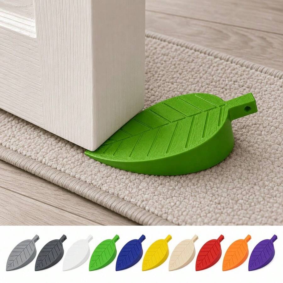 Door Stopper & Door Cushion, Securely Fixes Door, Home Essential, Door Wedge, Windproof Door Stopper. Movable Door Holder, Quiet Anti-Slip Design, Sturdy And Durable Structure