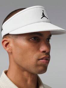 Jordan 中性 U J DF ACE VISOR U CB 高爾夫遮陽帽 IM4516-100 - 黑與白 - 查看 3