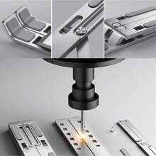 Foldable Portable Laptop Tablet Phone Stand With Expandable Phone Holder Adjustable Cooling Stand - Random Color/upgrade - View 10