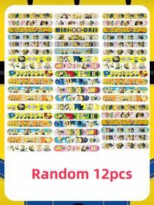 Minions 12pcs Snap Rings With Free Bracelet And Wristband, Best Holiday Party Atmosphere Decoration For Best Friends, Perfect Party Decor, Affordable Home Decor Ornaments, Perfect Room Art Decoration, Christmas Gift, Graduation Gift For Girlfriend, Valentine's Day, Birthday, Suitable For Birthday Celebration, Souvenir, Women's Souvenir, Cute Aesthetic, Valentine's Day, Gifts, Decorations, Home Decor, Valentine's Gifts, Birthday Balloons, Birthday Decoration - Multicolor - View 11