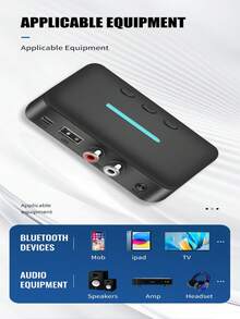 KZ Bluetooth 5.3 Audio Receiver Adapter, Wireless Stereo Music, Supports 3.5mm AUX R/L RCA Interface And USB Playback, Suitable For Desktop Speakers And Amplifiers - With RCA Cable - View 12