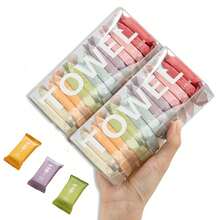 Boxed Compressed Disposable Facial Towels With Individual Package, Mini Portable Travel Cleansing Wipes - 28pcs - View 8