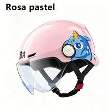 Children's Helmet With Unicorn Design, Triple Reinforced Protection, All Year Round Use, Impact Resistant, 4 Colors Available - Baby Pink - View 13