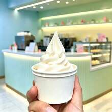 Kue Palsu Realistis Buatan Tangan, Es Krim, Model Makanan Penutup Buatan, Properti Fotografi, Dekorasi Simulasi, Dekorasi Rumah, Pajangan Pesta - Es krim dalam cangkir - View 17