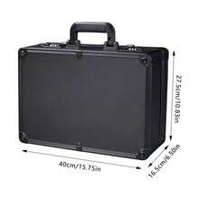 Stall Barber Box Multi-Functional Hair Stylist Barbershop Storage Box Professional Hair Toolbox The Same Box - Black - View 9