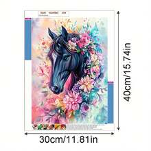 DIY 5D Diamond Painting Full Drill Set, DIY Diamond Sticker Decoration Craft Kit, Suitable For Home Decor And Wall Decoration, Unique Design Handmade Gift Set, Perfect Choice For Holiday Parties And Various Festive Occasions - Sets - View 2