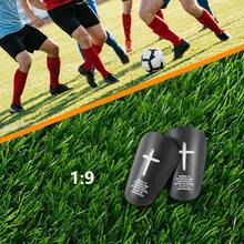 1 Pair 1:9 Pattern Football Training Boards, Student Football Outdoor Activity Adult Match Training Boards, Wear-Resistant Durable Non-Electric, Reusable, Comfortable To Wear - Multicolor - View 2