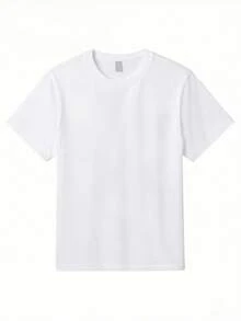 Lässiges T-Shirt mit Grafikdruck und kurzen Ärmeln, entspannter Urlaubsstil für den Sommer, weißes Urlaubs-T-Shirt, Sommer-Outfit für Damen - Weiss - Übersicht 2