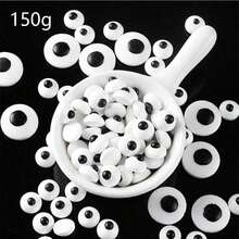 150g/85g Halloween Non-Edible Sugar Beads Assortment, Eyeball Pumpkin Bat Shaped Sugar Beads, For Cupcake Cake Baking Dessert Decoration - Multicolor - View 16