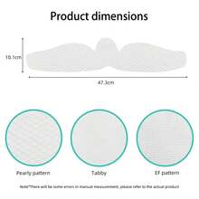 1/10/20 Reusable Absorbent Bra Pads, Washable, Women's Reusable Bra Pad Set - Sweat-Absorbing Breast Pads, Washable Comfortable Fabric, Perfect For Daily Use, Nursing Essentials | Stackable Design | Washable Pads - Multicolor - View 7