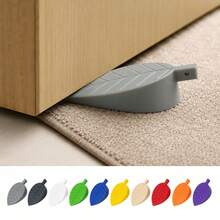 Door Stopper & Door Cushion, Securely Fixes Door, Home Essential, Door Wedge, Windproof Door Stopper. Movable Door Holder, Quiet Anti-Slip Design, Sturdy And Durable Structure - A - View 6