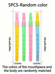 1/5/10/20pcs Random Color Kazoo, Fun Musical Toy, Ideal Birthday Party Favor - / - View 7