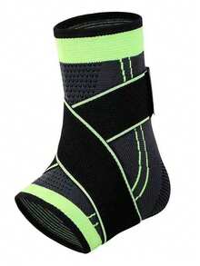 1pc Adjustable Compression Breathable Strap Outdoor Sports Running Football Ankle Support Brace - Multicolor - View 19