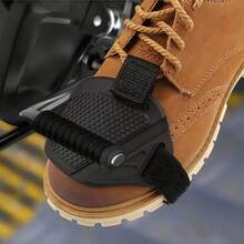 1/2 piezas Cubierta de zapato para palanca de cambios de motocicleta! Diseño antideslizante de panal + Protección de la superficie del zapato Cubierta de palanca de cambios, Material resistente al desgaste dedicado para la palanca de cambios de motocicleta, Protección del zapato antideslizante y antidesgaste sin deslizamiento, Ajuste universal para varias motocicletas, Reutilizable y fácil de limpiar, Protege la limpieza de la superficie del zapato y mejora la experiencia de conducción~ - Fundas para zapatos de moto - Ver 10
