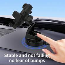 RECCI RHO-C29 Phone Holder Car 360° Rotatable Car Accessories Strong Suction Cup Universal Car Phone Mount For Dashboard Compatible With All Smartphones - A - View 6