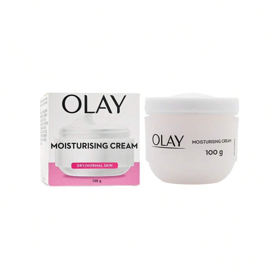Olay 保濕面霜 100g | 輕盈不油膩配方 | 立即補水舒緩乾肌 | 減少細紋與皺紋外觀 - 100g - 查看 1