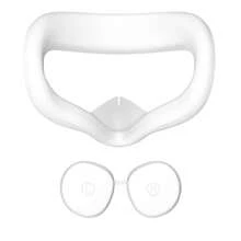 Silicone Face Pad With Lens Protector For MetaQuest 2/Quest 3/Quest 3s Standard Face Interface, VR Face Mask, Quest 2 Accessory, Silicone Cover Only - View 23