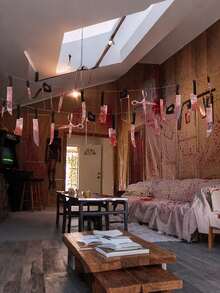 1SET Halloween Party Decorations Bloody Banner: Horror Scary Garland Decor For Creepy Movie Theme Birthday Carnival Spooky Props Supplies - View 4