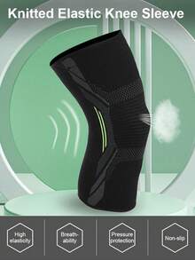 Sports Fitness Cycling Running Leg Cover Thin Warm Elastic Protective Gear Spring Breathable Unisex Non-Slip Nylon Knee Pads - Multicolor - View 10