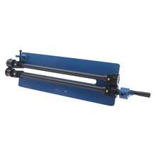 Rundbiegemaschine Sickenmaschine 460mm Manuell Bördelmaschine mit 6 Würfelsätze - Blau - Übersicht 5