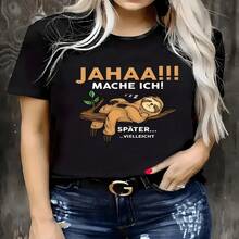 Women T-Shirts - Black 474 - View 6