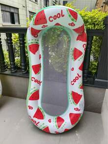 Inflatable Water Hammock Floating Bed Swim Ring Pool Mattress Sleeping Bed Beach Lounge Chair, Pool Party - A - View 5