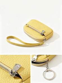 New Fashion Women's Lipstick Earphone Storage Coin Purse, Compact Mini Keychain Pendant, Multi-Color Handheld Wallet, Premium Coin Purse - Multicolor - View 7