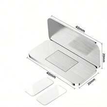 1/2 Set No-Drill Stainless Steel Cabinet Magnetic Catch, Ultra-Thin Strong Magnetic Drawer Invisible Door Magnet, Wardrobe Sliding Door Magnetic Latch - Magnetic Door Latch - View 11