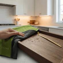 1pc Matcha Pattern Tea Towel, Japanese Tea Ceremony Tea Mat, Absorbent Teapot Nourishing Cloth, Tea Utensil Cleaning Cloth. - Multicolor - View 9