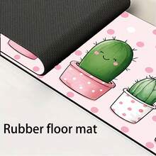 1pc, Home Decor, Pattern Printed Faucet Mat, Durable Polyester, Quick Dry, Easy To Clean, Suitable For Kitchen And Bathroom, Easy To Install, Daily Decoration, Gift, Bathroom Mat, Durable Faucet Mat, Faucet Accessories, Faucet Splash Guard, Mud Guard, Moisture-Proof Non-Slip Faucet Mat, Kitchen Countertop Accessories, Protect Your Kitchen Countertop. - Multicolor - View 12
