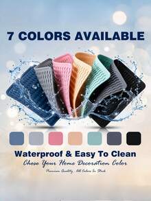 Silicone Kitchen Bowl & Plate Drying Mat, Heat Resistant, Suitable For Sink Bottom, Waterproof, Coffee Bar Accessory, Dish Rack, Stone Rack, Essential Countertop Decor, Home Non-Slip Tray Mat, Multi-Functional Heat-Insulating Draining Kitchen Supplies - Multicolor - View 3