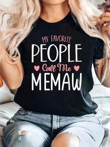 Unisex Size. Gifts For Mom, Funny Cartoon Graphic T-Shirts, 1 Piece, Cornholio Style, Unique Creative Design, Artistic Style, Loose Fit, Casual Going Out Wear - 黑色 - 查看 6