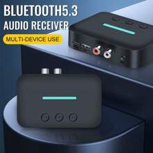 KZ Bluetooth 5.3 Audio Receiver Adapter, Wireless Stereo Music, Supports 3.5mm AUX R/L RCA Interface And USB Playback, Suitable For Desktop Speakers And Amplifiers - With RCA Cable - View 4