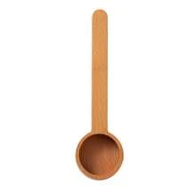 1PC Wooden Scoops For Canisters, Coffee Scoop,Korean Style Wooden Coffee Ground Spoon, Measuring For Ground Beans Or Tea, Soup Cooking Mixing Stirrer Kitchen Tools Utensils - Multicolor - View 9