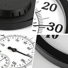 10" Decorative Thermometer Hygrometer Clock For Garden Wall Decor Indoor Outdoor Thermometer Weather Station Temperature Gauge - A - View 3