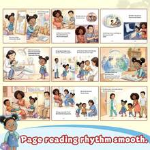 Doctor Theme Early Learning Writing Diary, Suitable For Home Classroom Daily Use - 職業夢想閱讀筆記 - 查看 5