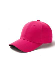 1/2 piezas Gorra de béisbol ligera con cierre de gancho y bucle, gorra casual ajustable con protección solar para exteriores, viajes, playa, vacaciones, estilo Y2K para jóvenes - gorra de béisbol - Ver 7