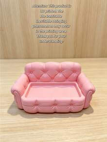 Nampan Perhiasan Berbentuk Sofa Kecil (Dicetak 3D) - Sempurna untuk Penyimpanan di Meja Rias: Menyimpan Anting, Kalung, dll. - Nampan Kunci di Pintu Masuk: Menempatkan Kunci dan Kartu Akses dengan Mudah - Dekorasi Meja: Letakkan di Meja Kantor - MultiWarna - View 6