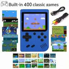 Retro Handheld Game Console 400-In-1 Mini Macaroon Game Machine 2.4-Inch 8-Bit LCD Screen Built-In 1020mAh Battery Ideal Holiday Birthday Gift - View 13