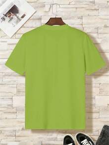 Short-Sleeved T-Shirt For Boys - Green - View 2