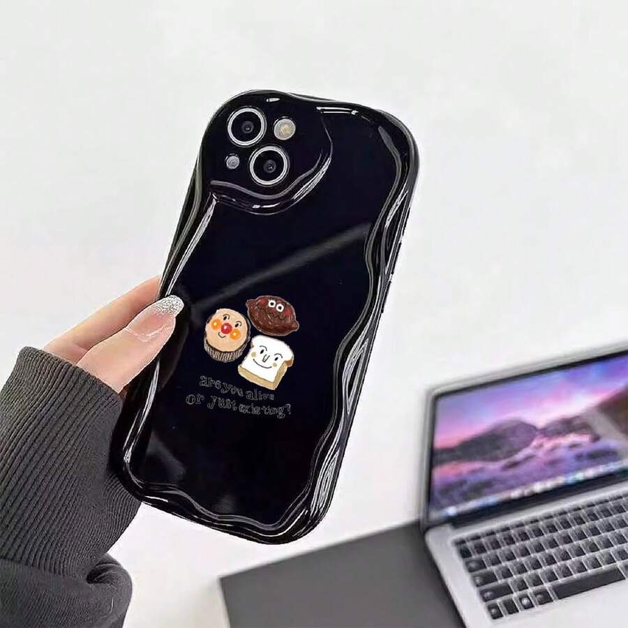 マフィン チョコレート菓子 パン 英文テキスト 17eケース,家族、恋人、友人、そして子供たちへのプレゼントに最適です。防水・耐衝撃・耐傷性に優れたソフトケース。対応機種： 17 Pro Max、17 Pro、17、16 Pro Max、6 Pro、16 Plus、15、15 Pro Max、15 Pro、15 Plus、11、12、13、14 Pro Max、11 Pro、11 Pro Max、12 Pro、12 Pro Max、13 Pro、13 Pro Max、14 Plus - ブラック - チェックする 1